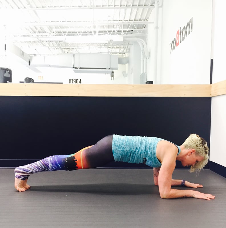 Zombie Plank: 12 reps, 3 sets