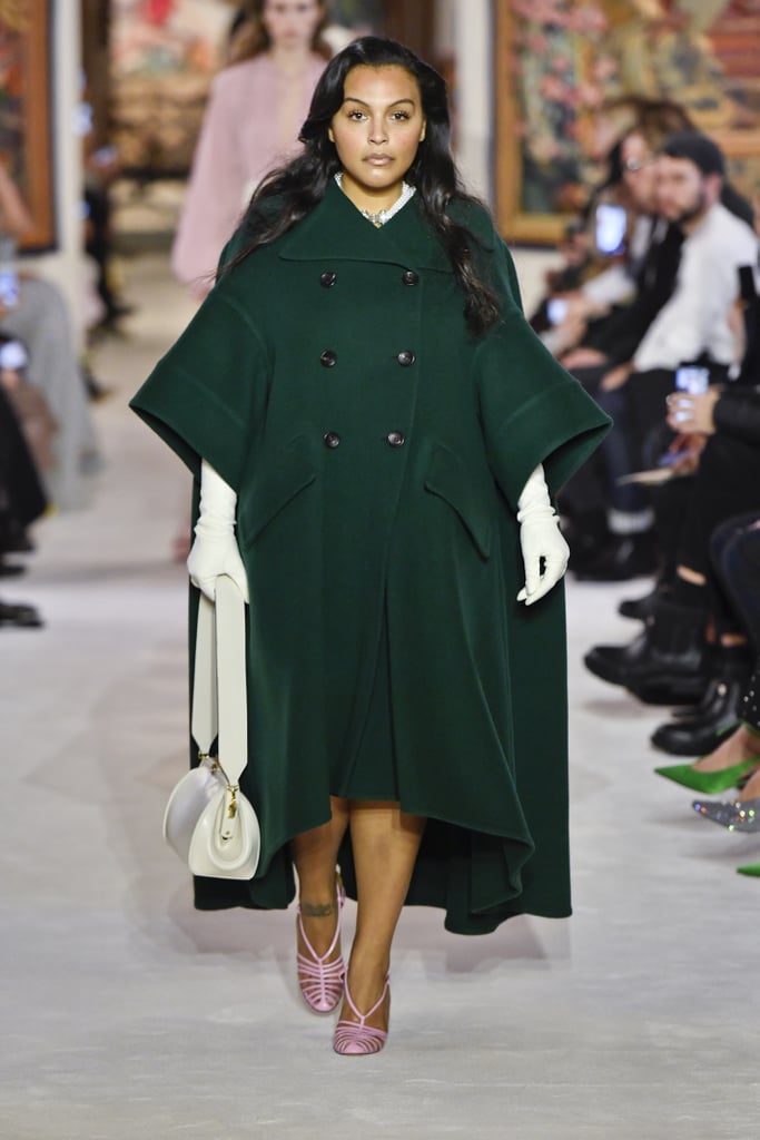 Paloma Elsesser on the Lanvin Fall 2020 Runway at Paris Fashion Week