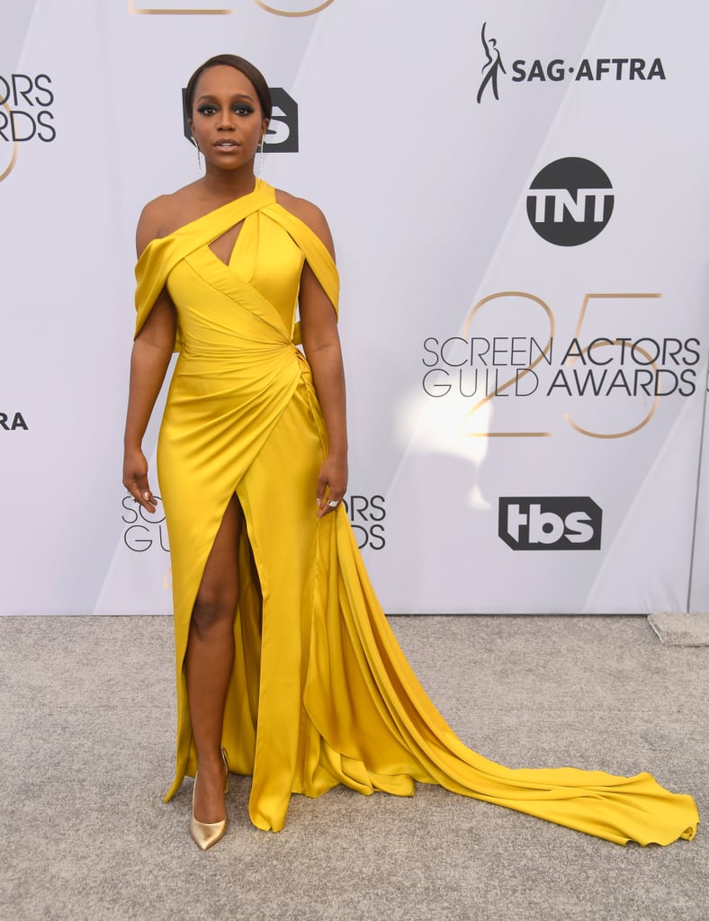 Aja Naomi King at the 2019 SAG Awards