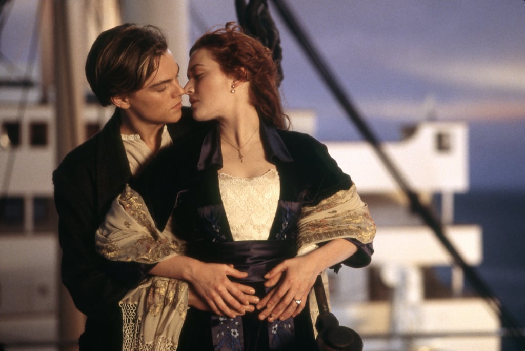 Kate Winslet and Leonardo DiCaprio in Titanic.