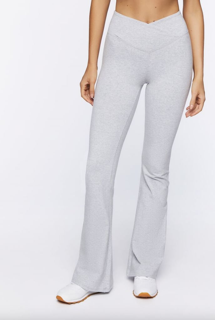 Forever 21 Active Heathered Flare Leggings