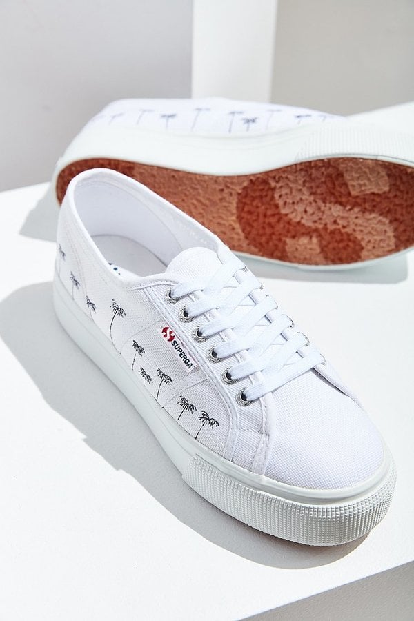 Superga Palm Tree Platform Sneaker