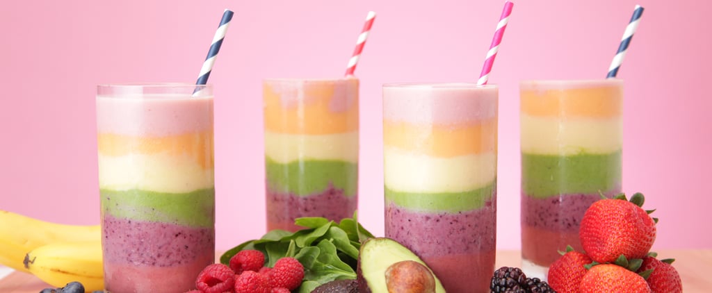 How to Make a Rainbow Smoothie