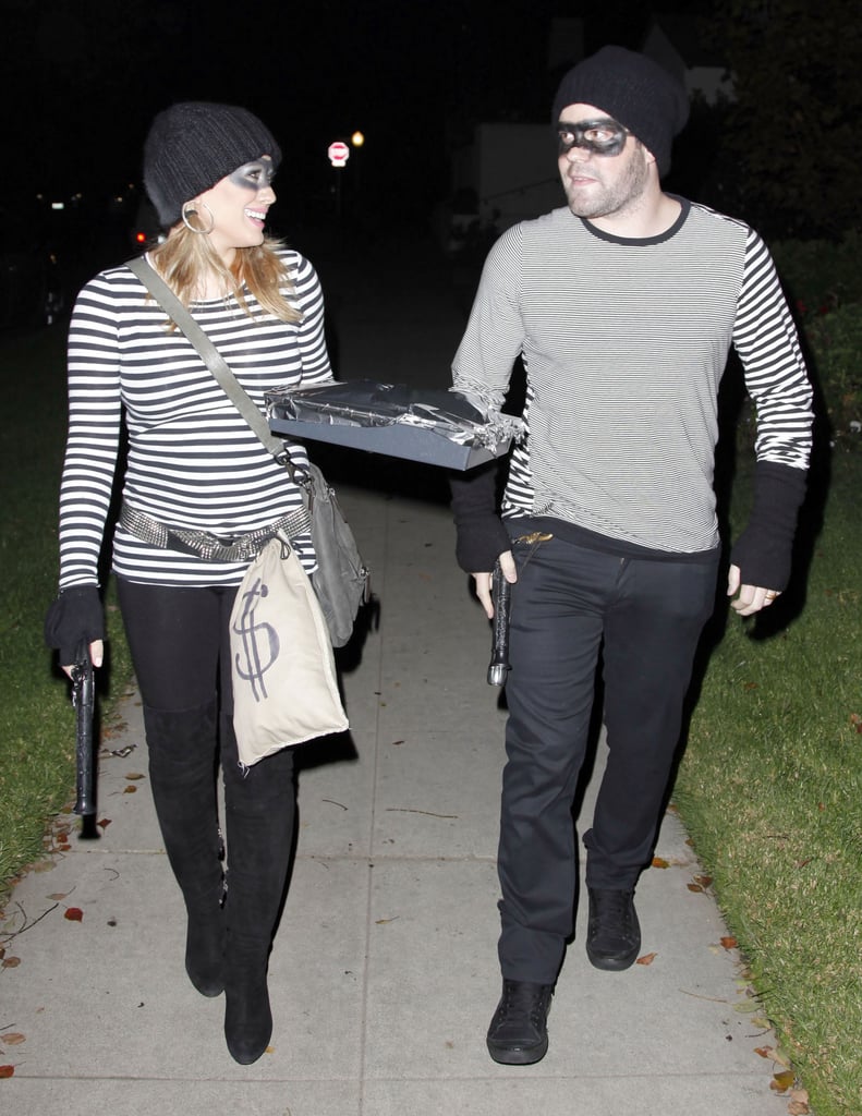 Hilary Duff and Mike Comrie