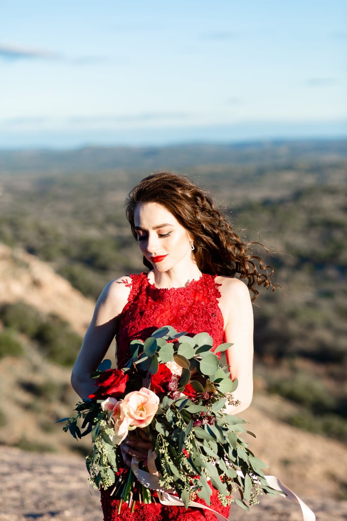 Red Amazon Dress For Engagement Photo Shoot POPSUGAR Love & Sex Photo 36