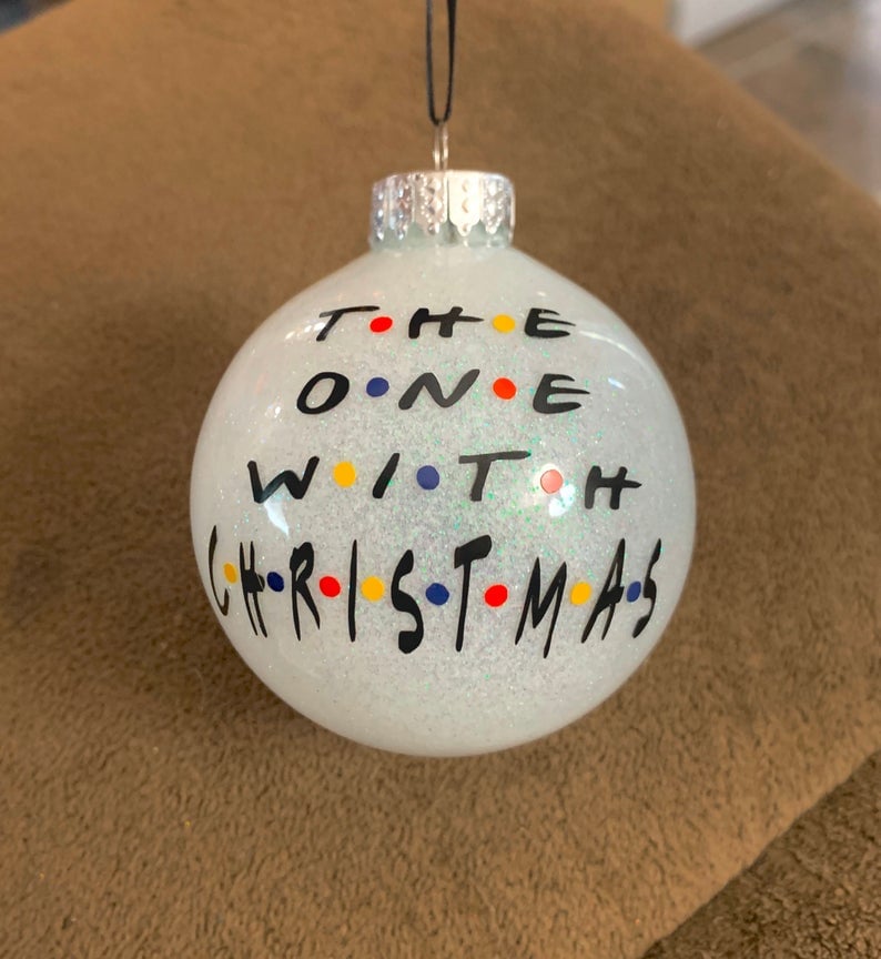 The One With Christmas Friends Ornament