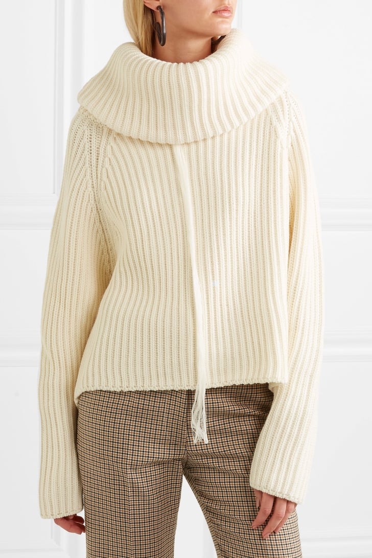 Joseph Oversized Ribbed Wool Turtleneck Sweater | Stylish Turtlenecks | POPSUGAR Fashion Photo 23