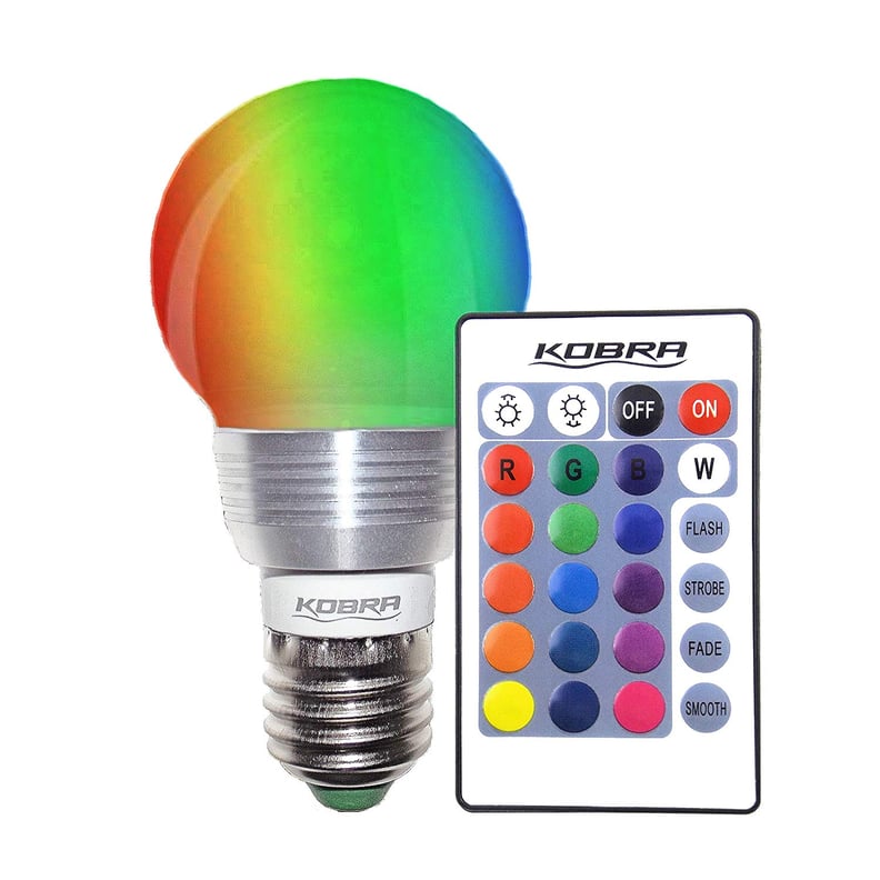 Kobra LED Bulb Color Changing Light Bulb