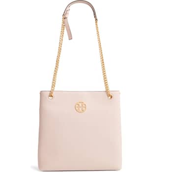 Everly leather flap saddle bag tory burch cheap