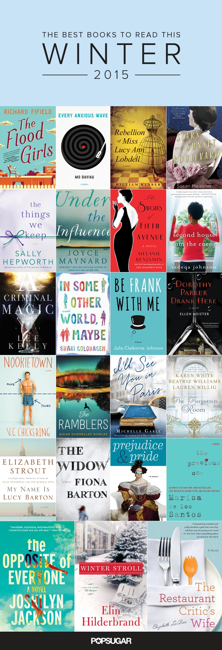 Best 2015 Winter Books to Read For Women