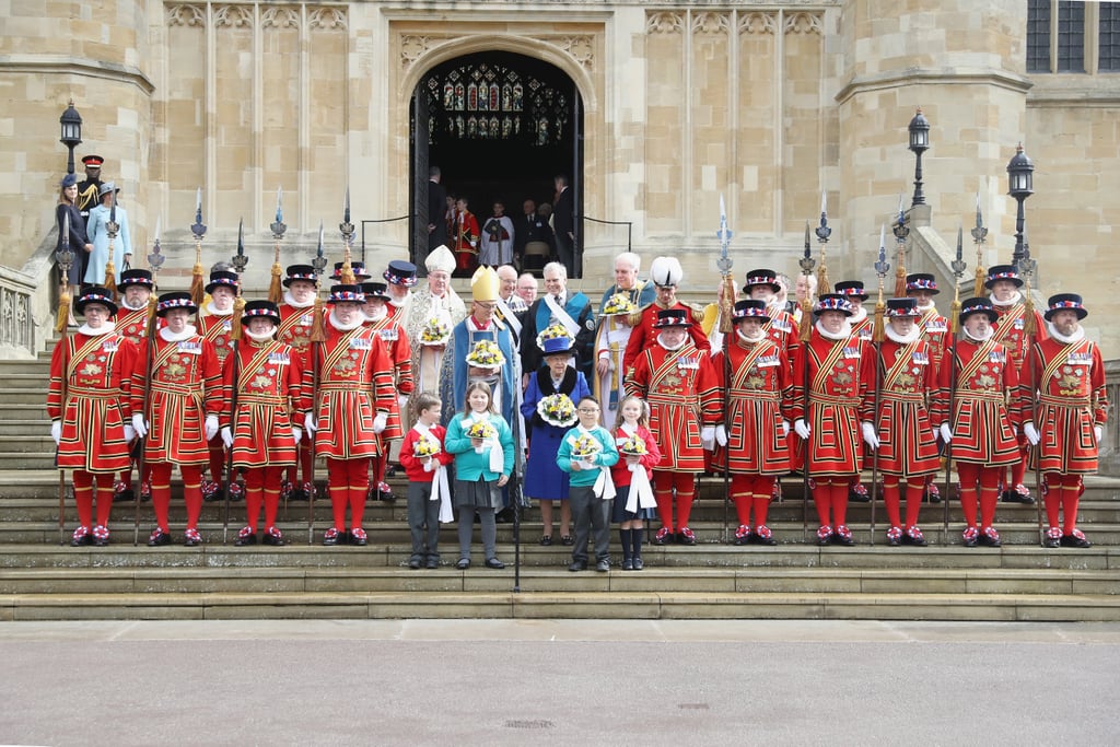 Queen Elizabeth II at Maundy Church Service March 2018