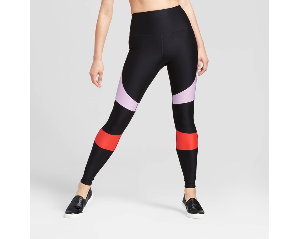 JoyLab Women's Performance High Waist Color Block Leggings October