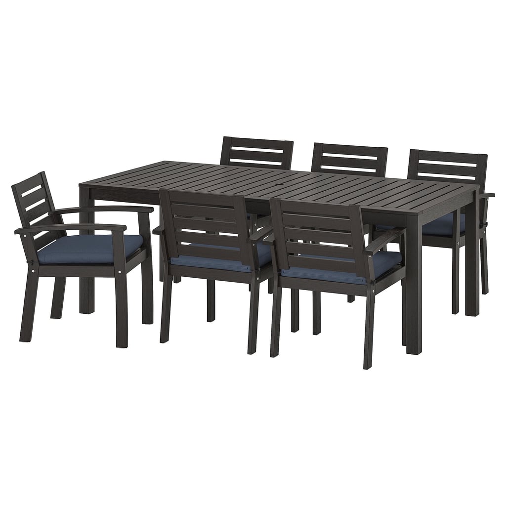Kloven Table With 6 Armchairs
