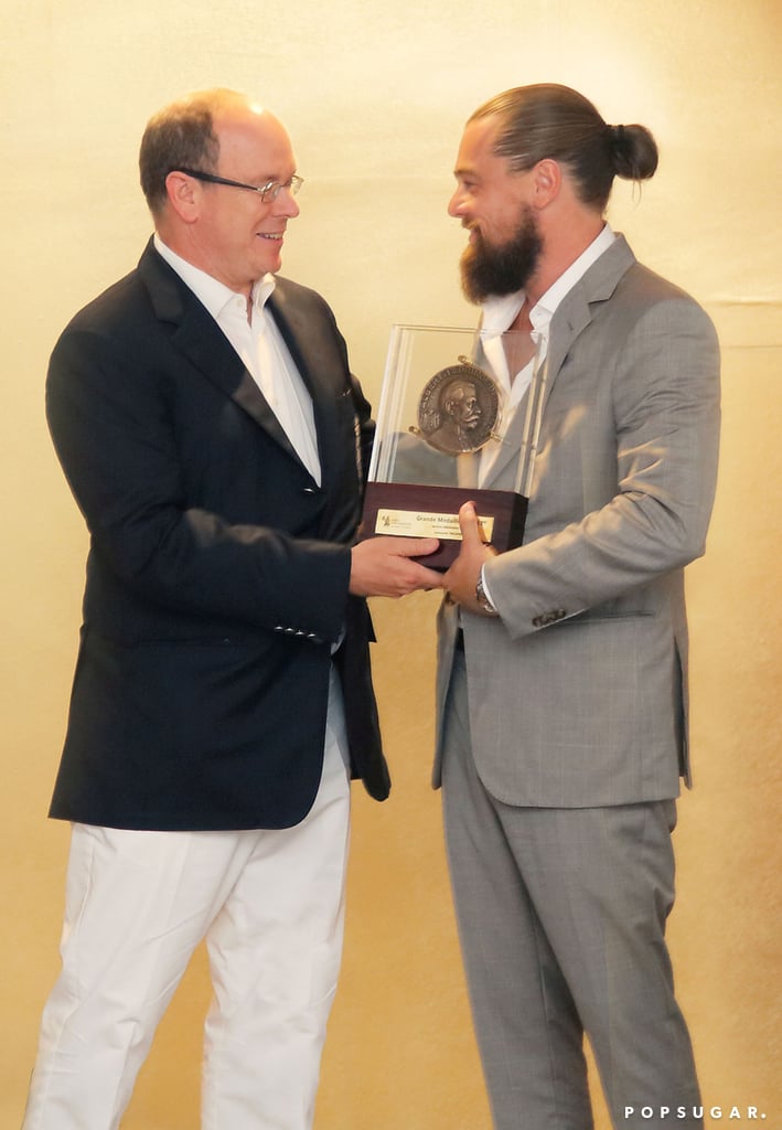 Leonardo DiCaprio Receives Monaco Medal of Mediation 2015