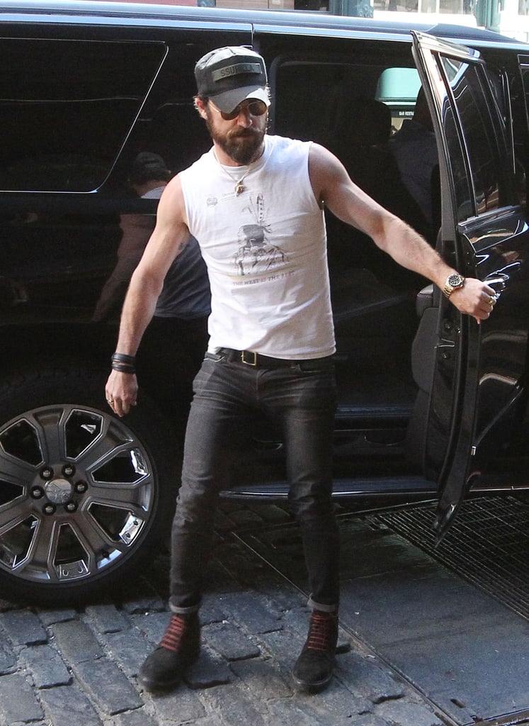 Jennifer Aniston and Justin Theroux in NYC June 2016