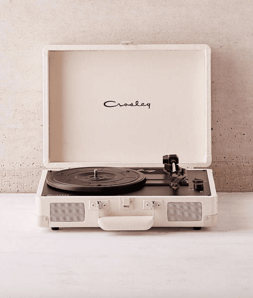 Crosley Cream Canvas Cruiser Bluetooth Record Player