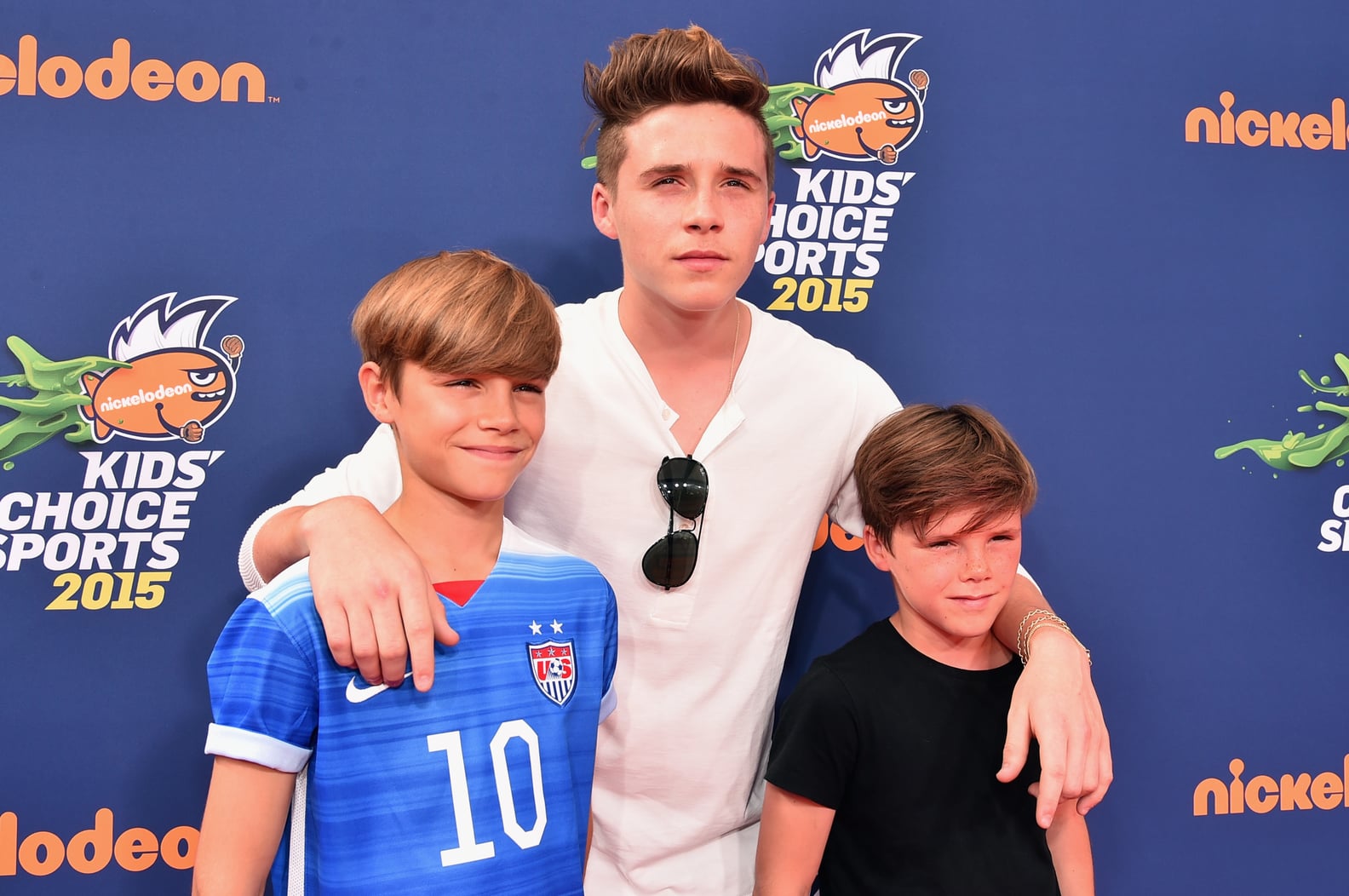 Beckham Boys at Kids' Choice Sports Awards Pictures | PS Celebrity