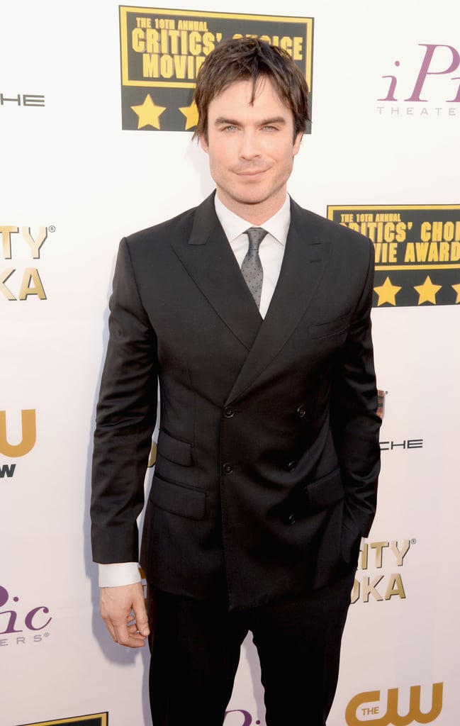 Ian Somerhalder at the Critics' Choice Awards 2014