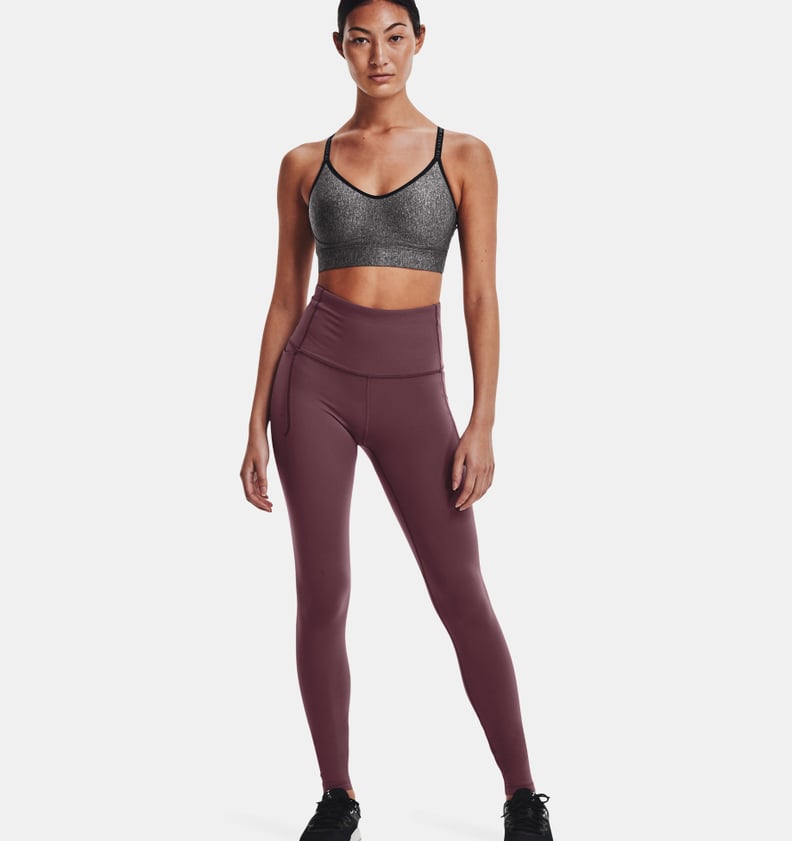 Liquid Glacier” Leggings with POCKETS (Deep Red)