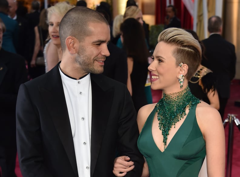 Scarlett Johansson and Romain Dauriac