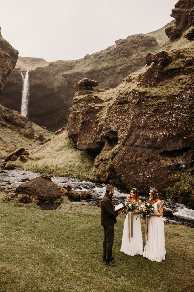Rainy Elopement in Iceland