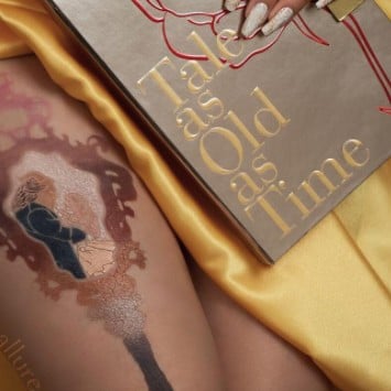 Lorac Beauty and the Beast Palette Swatches