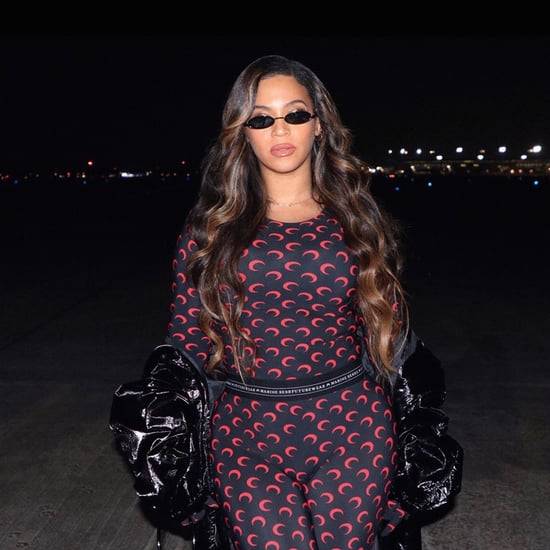 Beyoncé's Red Moon-Print Marine Serre Outfit May 2019