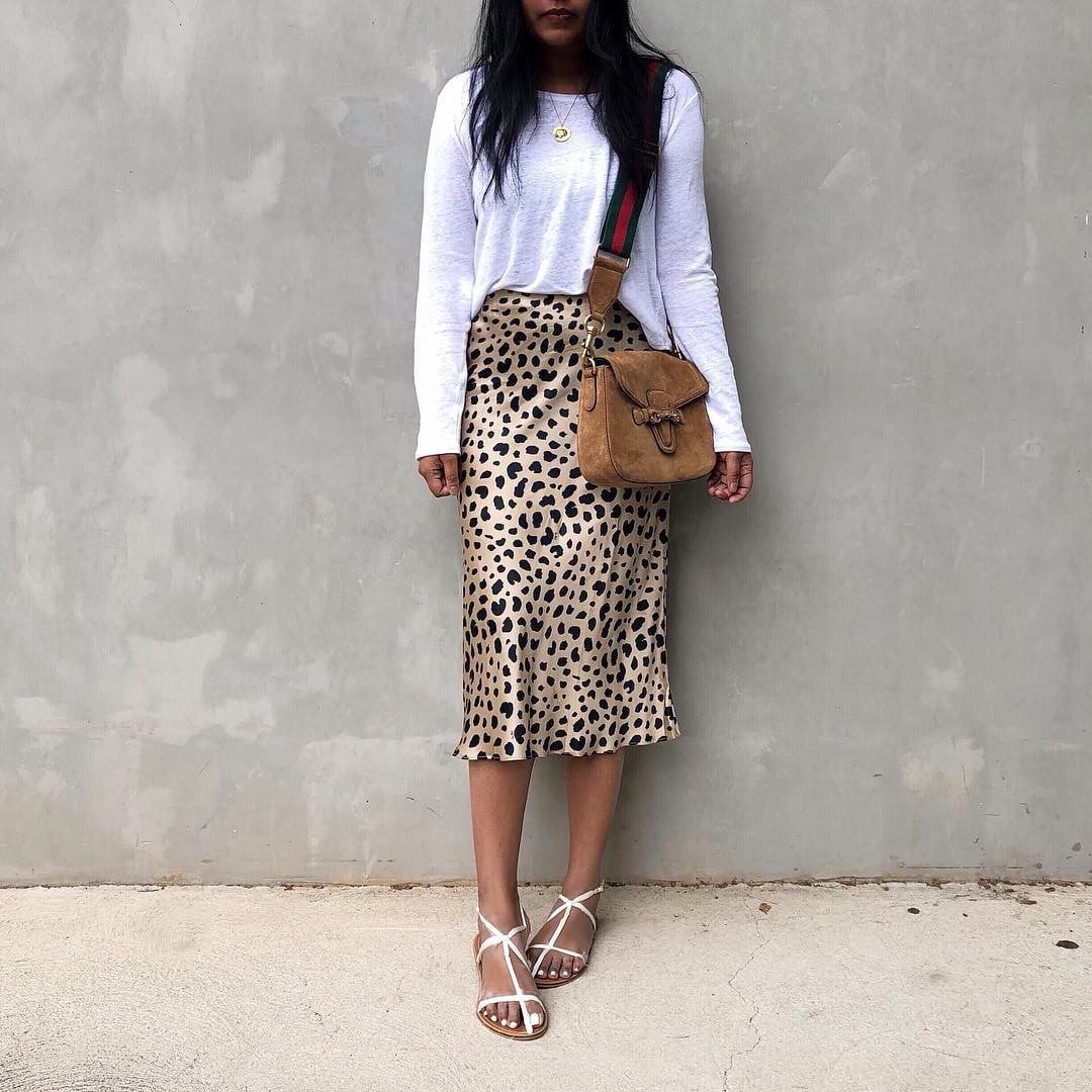 Bias cut skirt outfit clearance