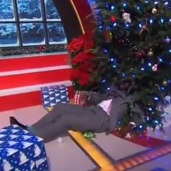 Shaq Getting Shoved Into a Christmas Tree | Video