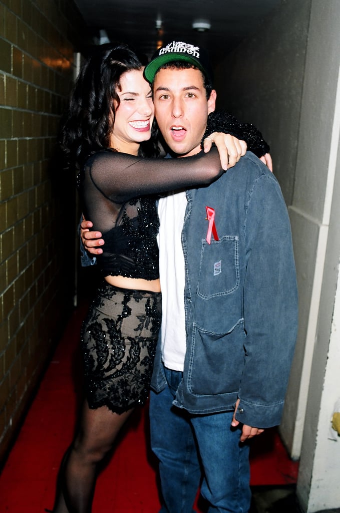 Adam Sandler kept Sandra cracking up backstage at the MTV ...