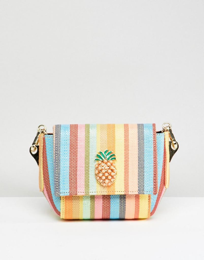 ASOS Stripe Pineapple Bag