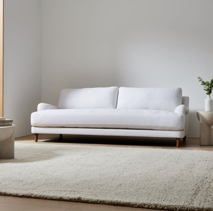 A Minimal Sofa West Elm Ives Sofa Best and Most Comfortable Couches