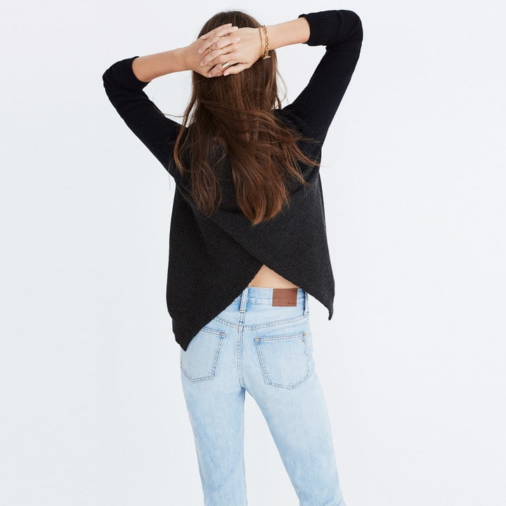 Madewell Province Cross-Back Pullover Sweater