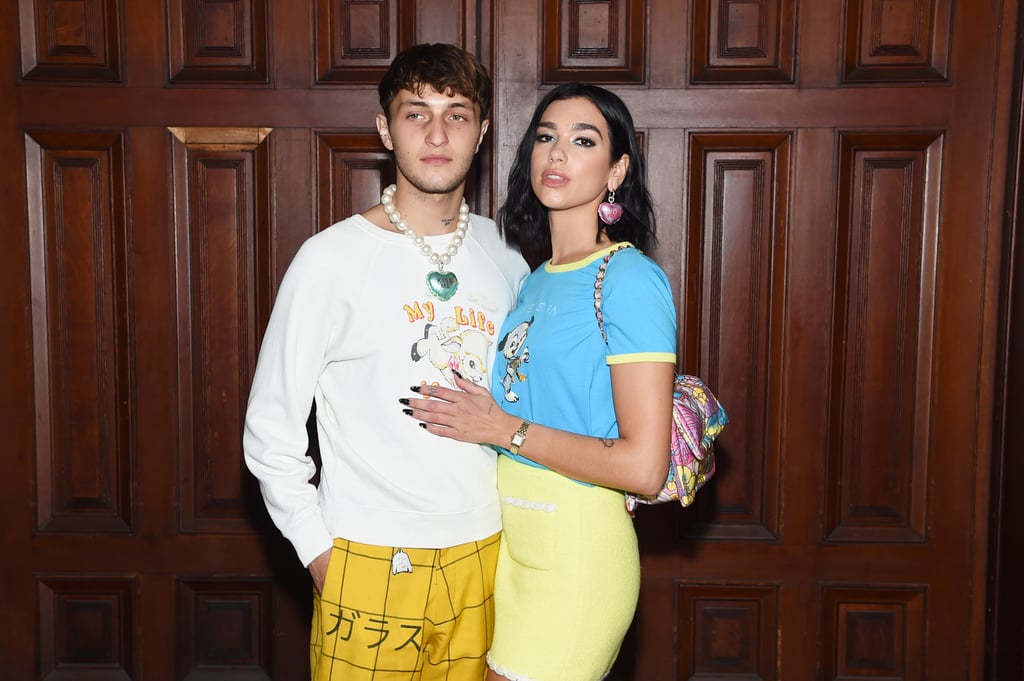 Photos of Dua Lipa and Anwar Hadid at New York Fashion Week