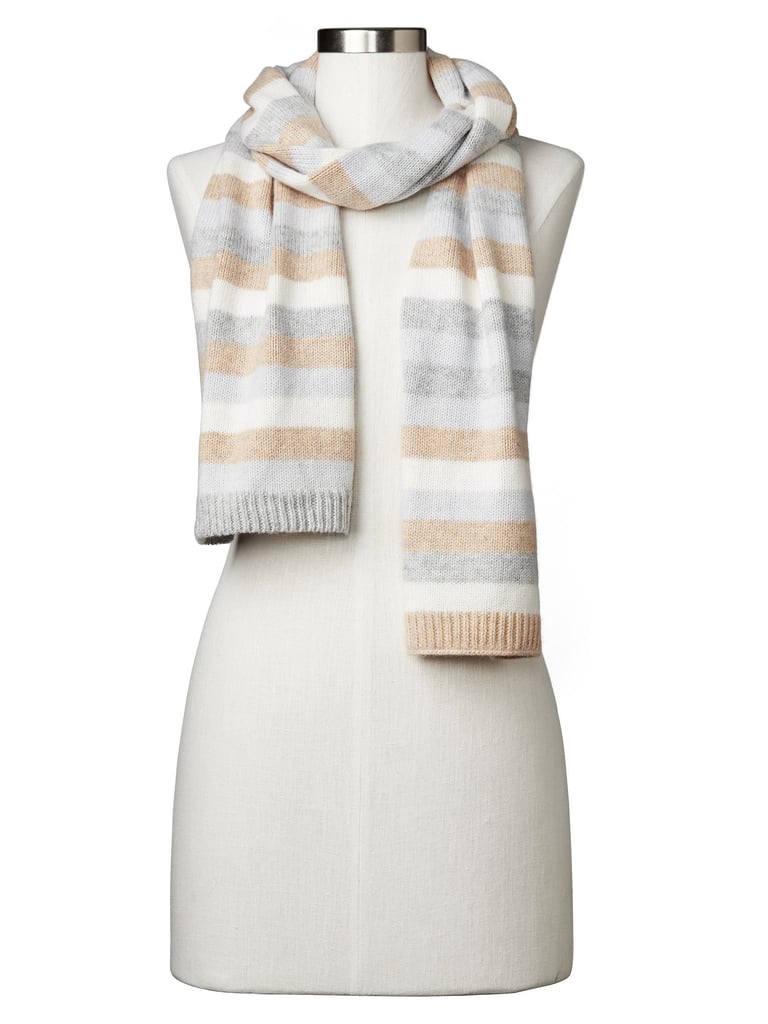 Gap Crazy Stripe Merino Wool Blend Scarf ($45)