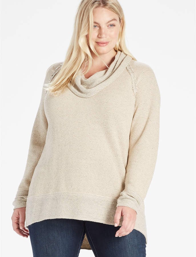 Lucky Brand Cowl Neck Pullover