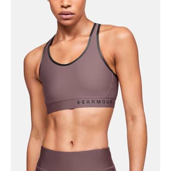 GUESS Women's Keyhole Band Sports Bra