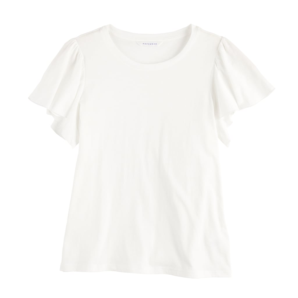 POPSUGAR Ruffle-Sleeve Tee