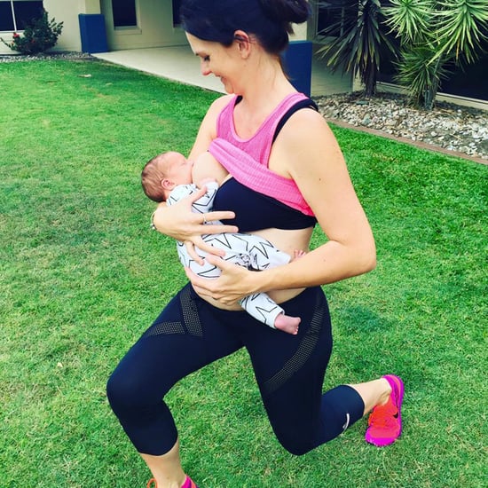 Breastfeeding While Working Out Photo