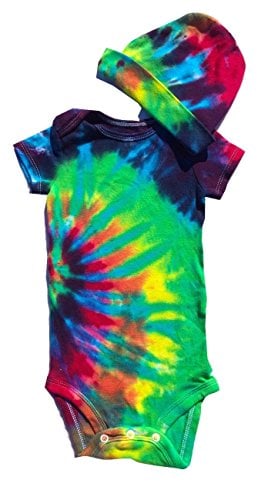 Baby tie dye deals onesie