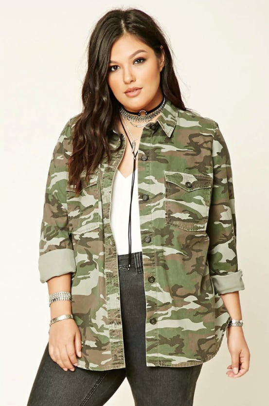 Forever 21 Camo Utility Jacket | Prints to Wear For Fall 2017 ...
