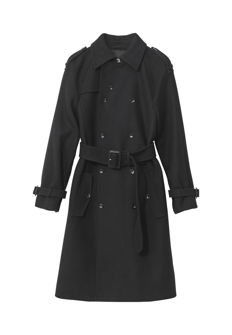 H&M Double-Breasted Wool Coat