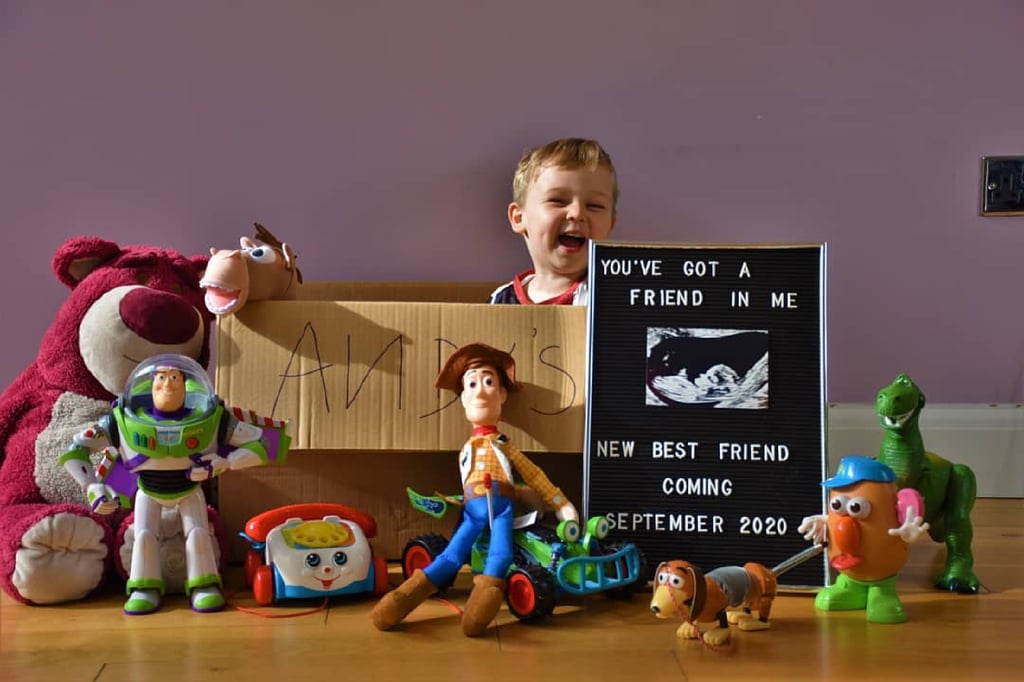 Toy Story Pregnancy Announcement