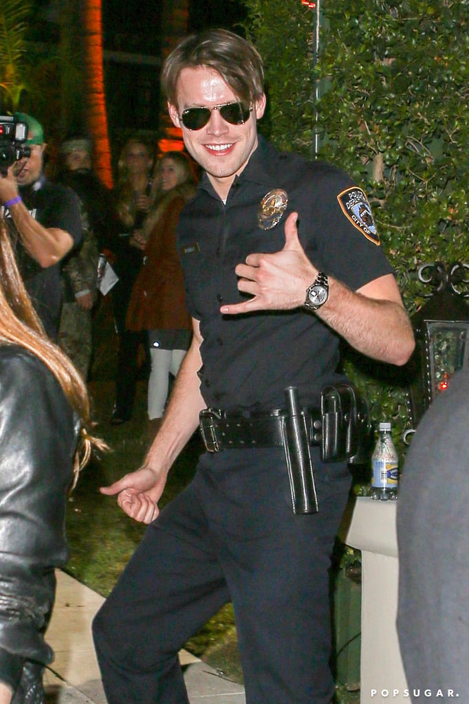 Chord Overstreet was spot on as a police officer.
