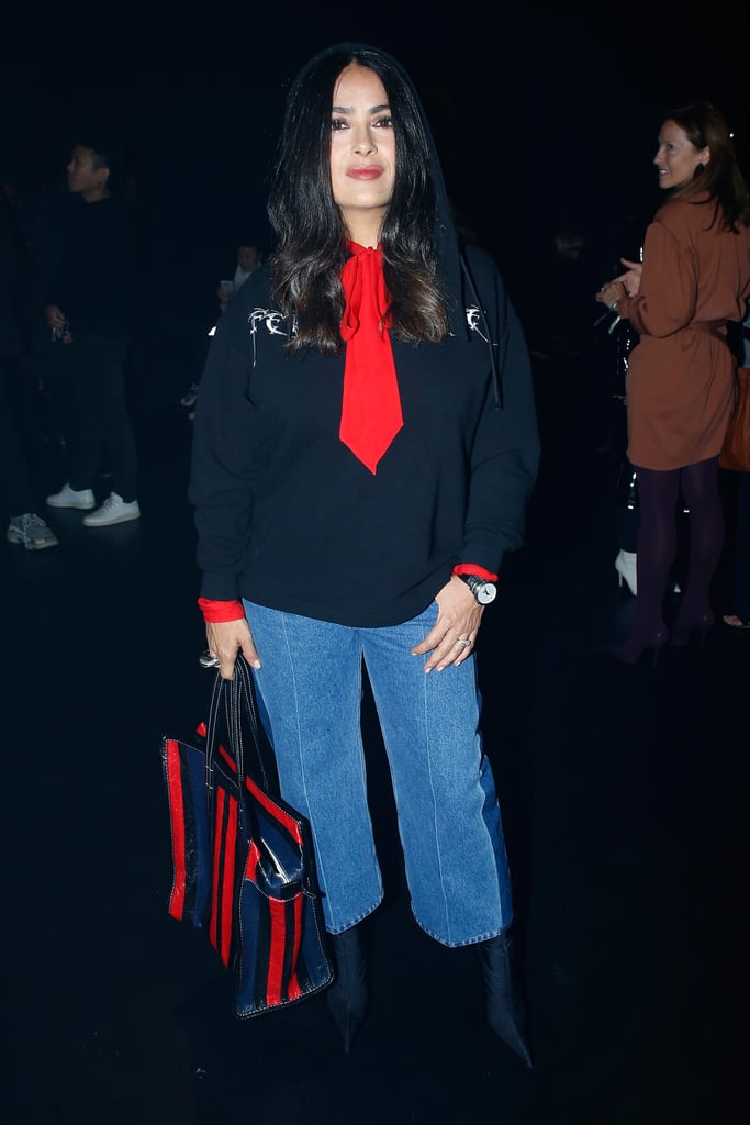 October at the Balenciaga Show in Paris
