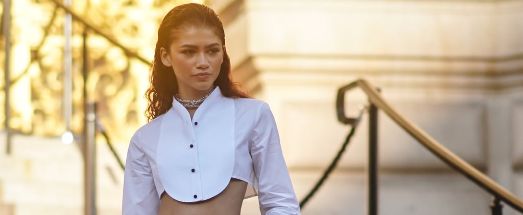 Zendaya's Armani Suit at Paris Couture Fashion Week 2019