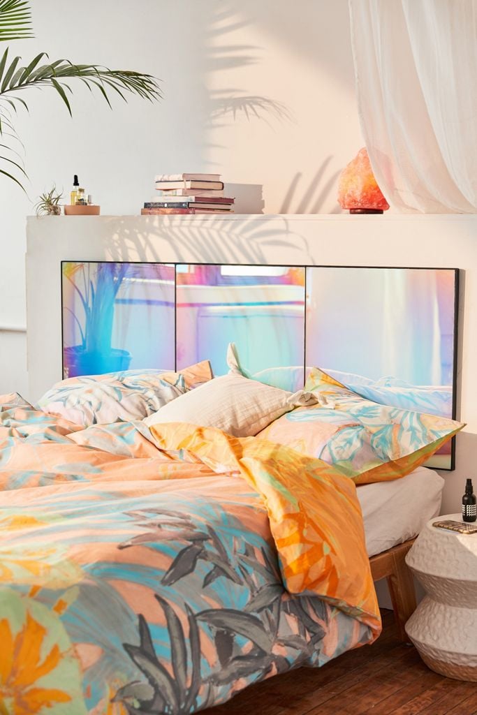 Rainbow Iridescent Headboard