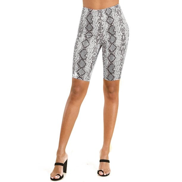 Snakeskin high hotsell waisted shorts