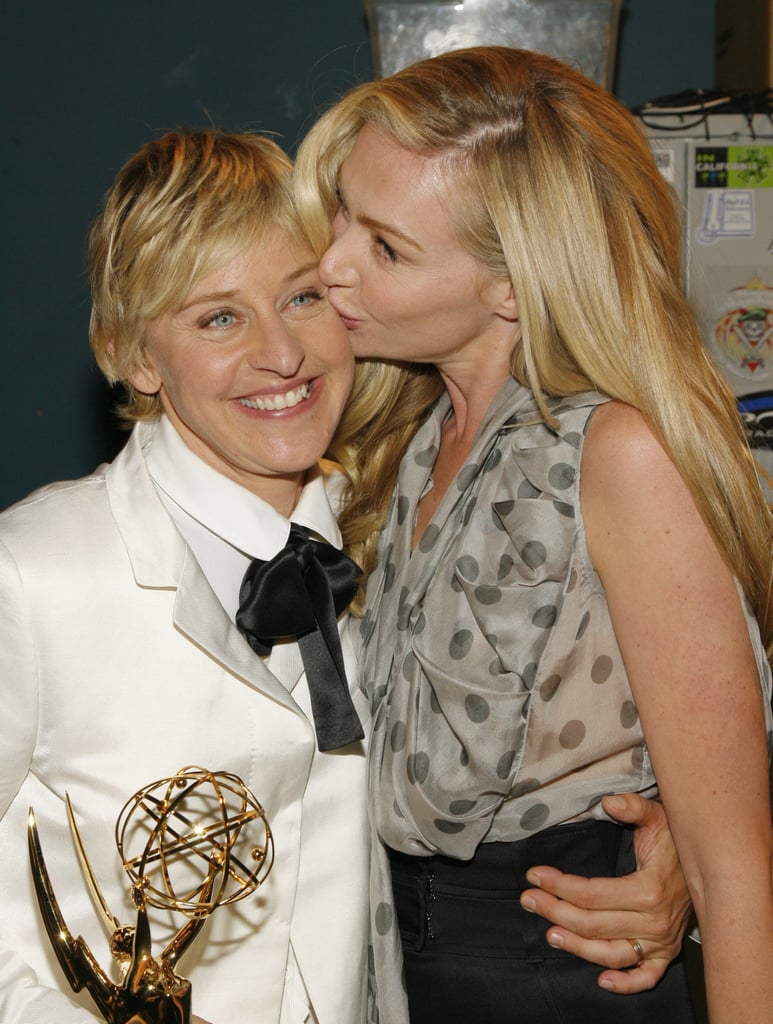 Ellen Degeneres And Portia De Rossi Pda Pictures Popsugar Celebrity Uk 3848