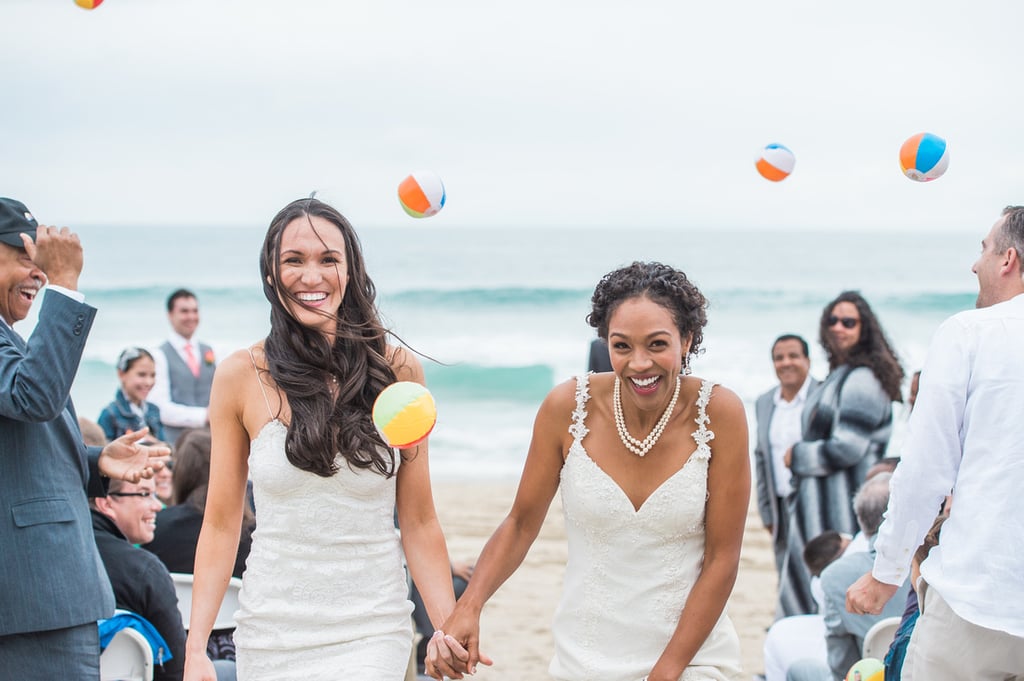 California Beach Wedding Best Weddings Of 2016 Popsugar Love